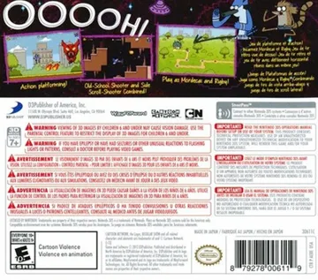Regular Show - Mordecai and Rigby in 8-bit Land (Usa) box cover back